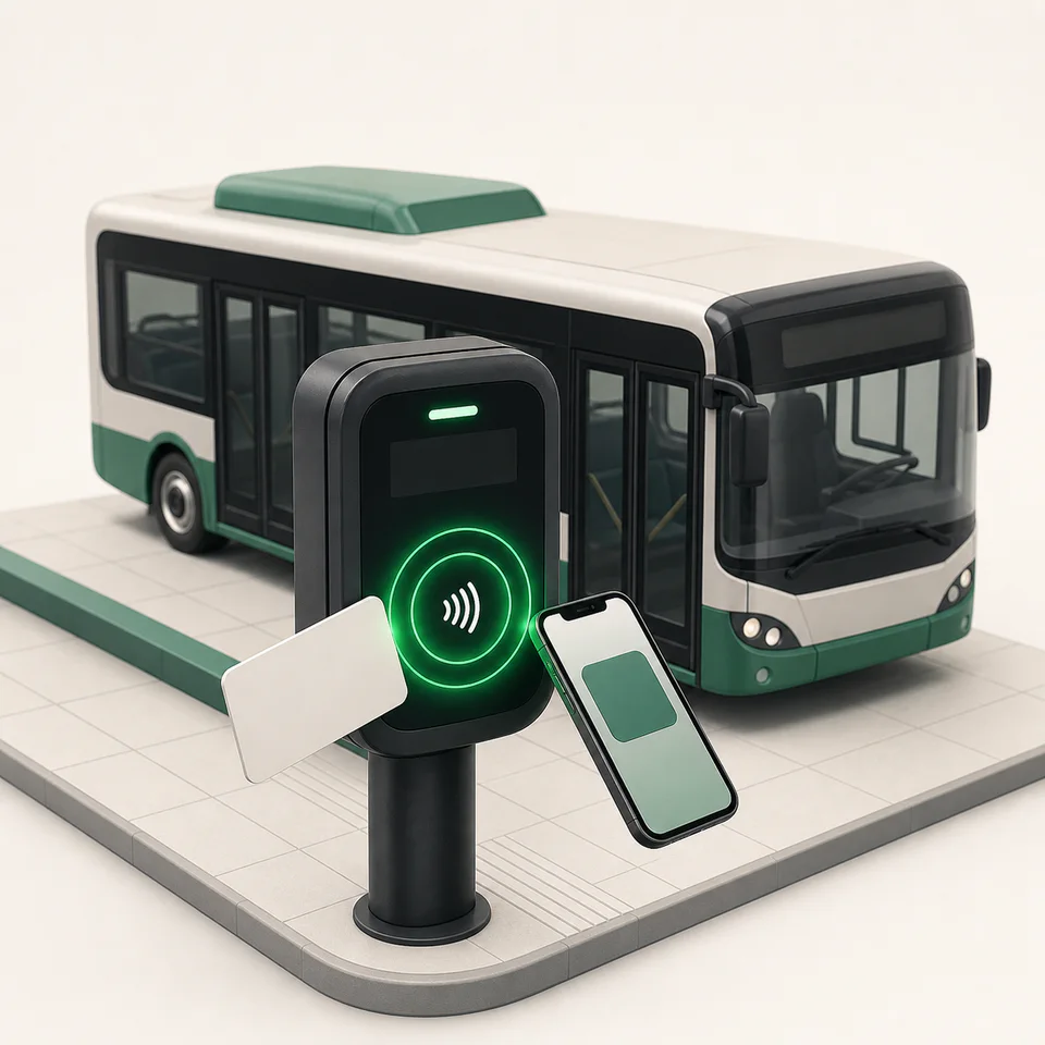 Pagos NFC para transporte público
