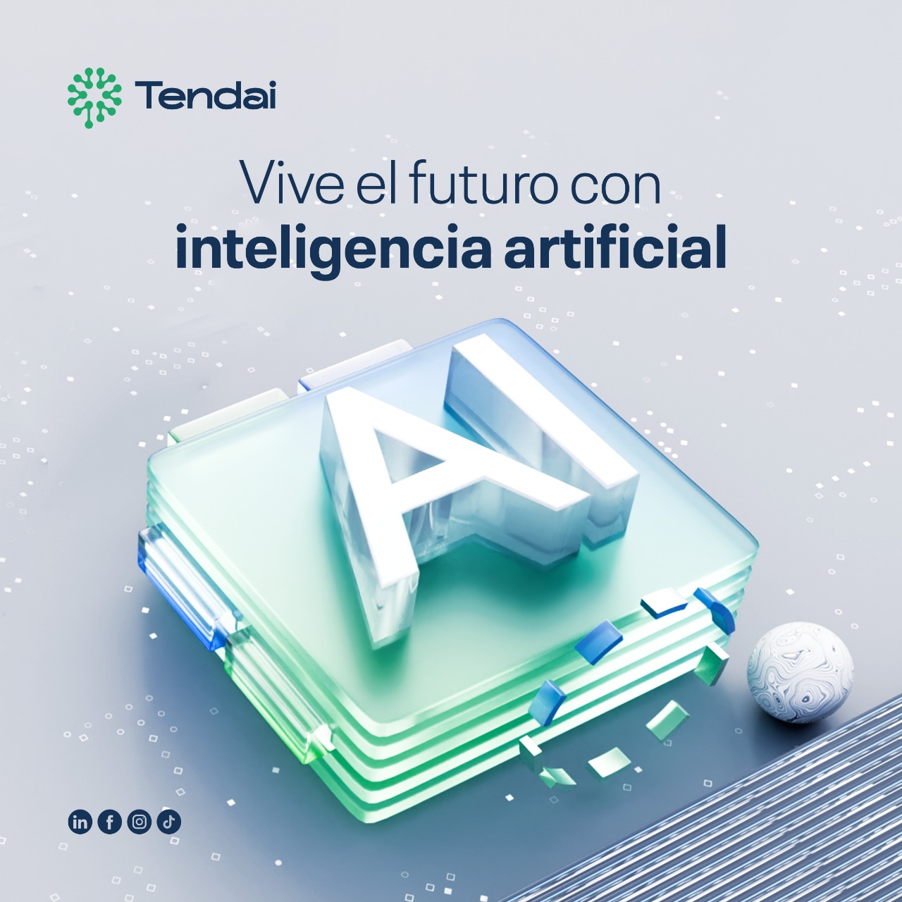 Campaña IA futurista